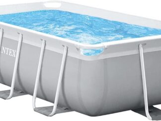 Intex Prism Frame Rectangular Pool Set, Grey 3M X 1.75M X 0.8M