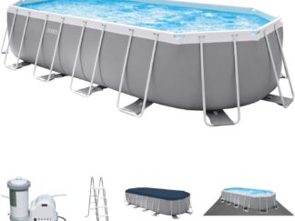 Intex Prism Frame Oval Pools Set 610 X 305 X 122 CM