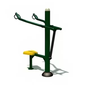 OUTDOOR LAT PULL DOWN HEAVY DUTY GYM MACHINE