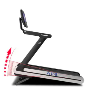 APEX COMMERCIAL MOTORIZED TREADMILL WITH 18.5 TV WIFI